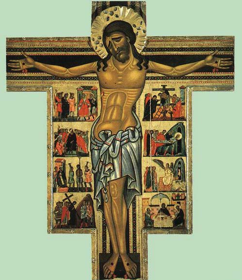 MASTER of San Francesco Bardi Crucifix with